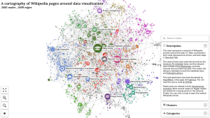 Cartographie interactive wikipedia